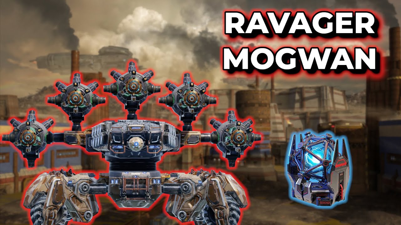 WR - Ravager Mogwan W/ Nuc Amp Doesn't Need To Get Close To Kill | War Robots