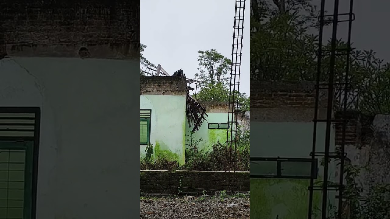 Дом с привидениями рядом с могилой