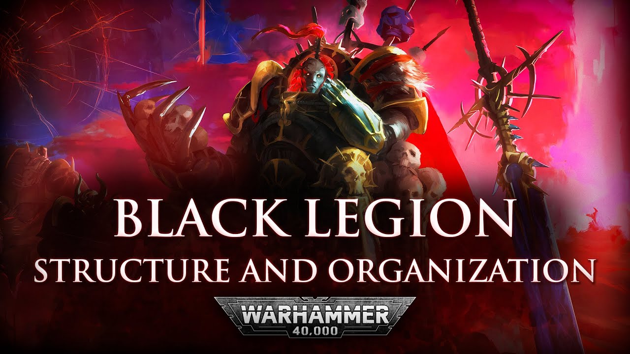 Inside the Black Legion: Hierarchy of Chaos | Warhammer 40k Lore