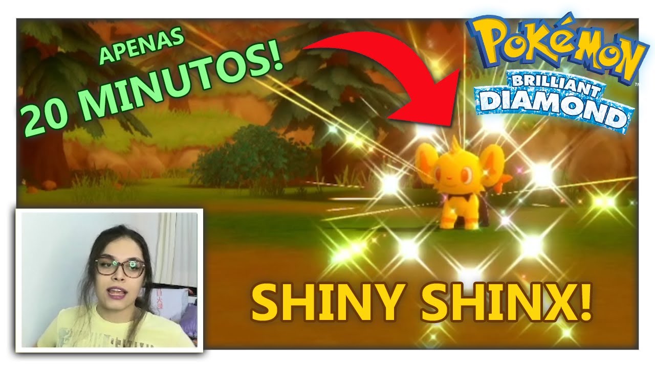 [LIVE] Shiny Shinx em APENAS 55 ENCONTROS! (Brilliant Diamond DTQ #2)