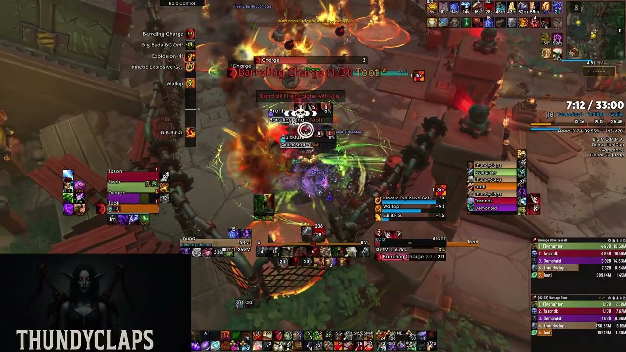 Operation Floodgate +18 Prot Warrior POV The New Route