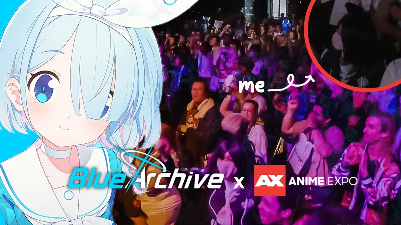 We saw Blue Archive at Anime Expo