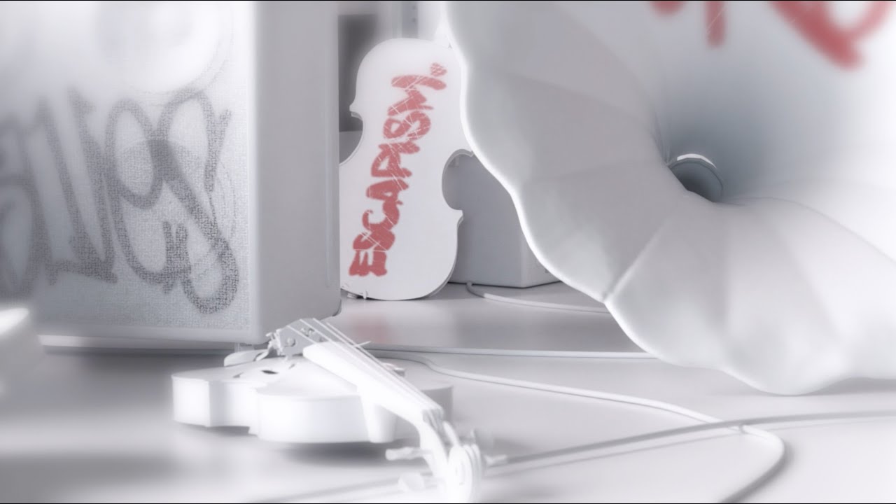 RAYE - Escapism. Ft. 070 Shake (Official Visualizer)