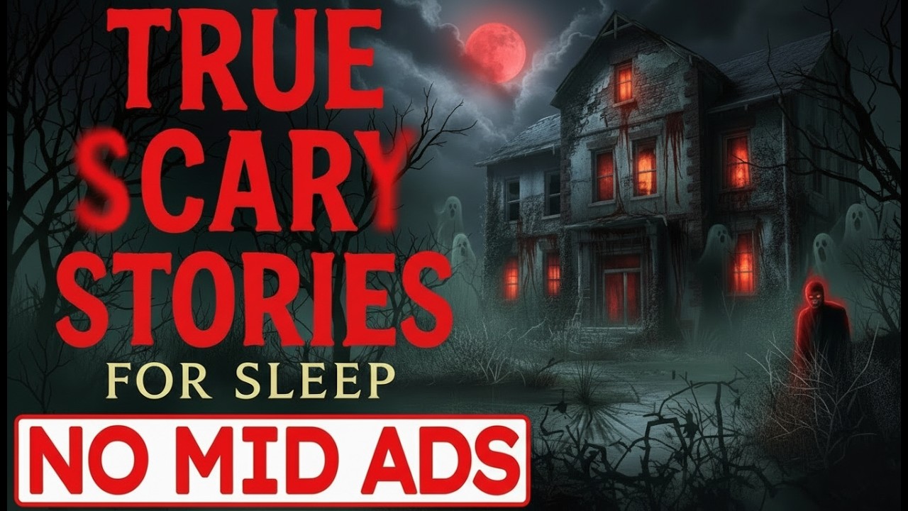 NO ADS 🔴 2 HOURS of TRUE Scary Stories for Sleep | Gentle Rain Sounds | Black screen | Ep. 20