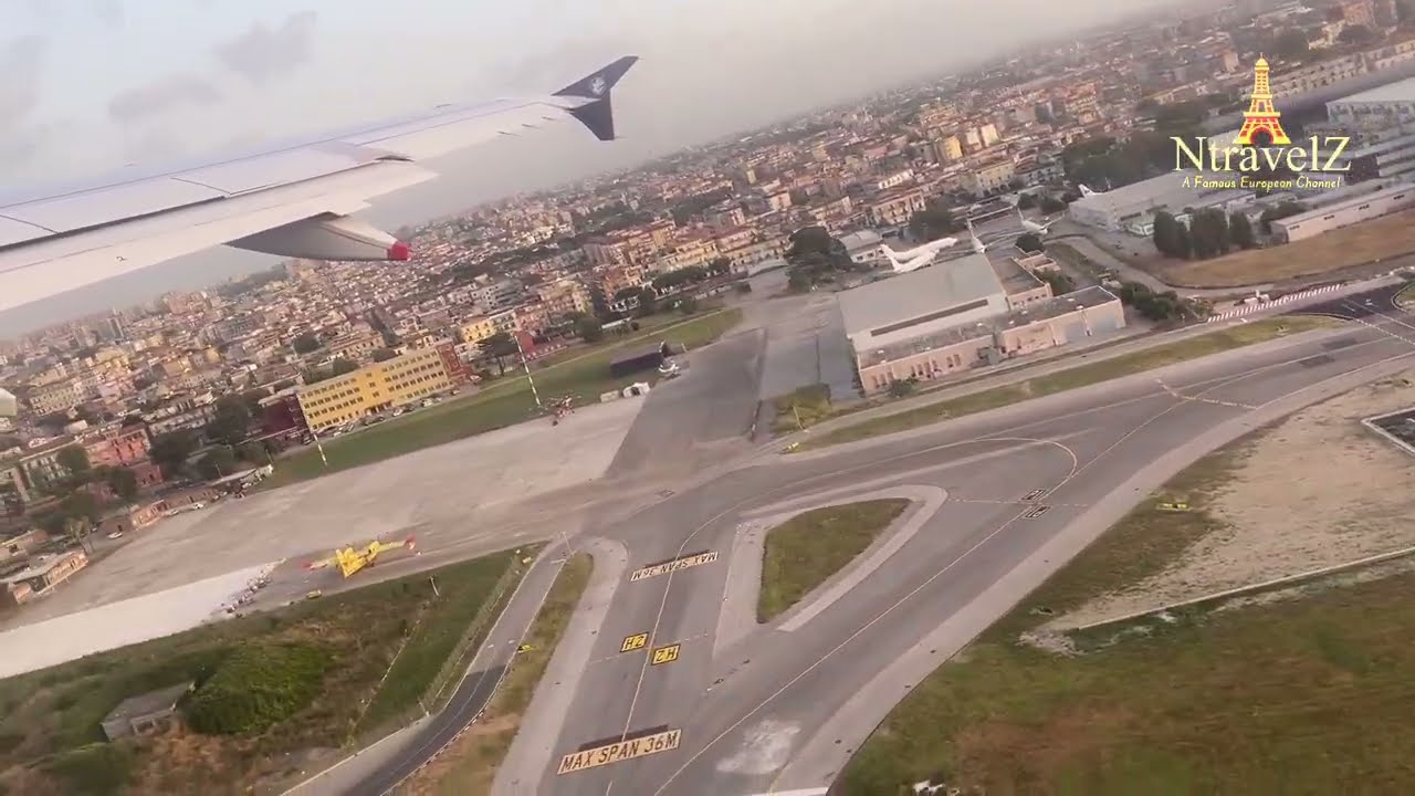 Naples To Paris Charles de Gualle Complete Flight | Air France AF1579 | Volo da Napoli a Parigi  |