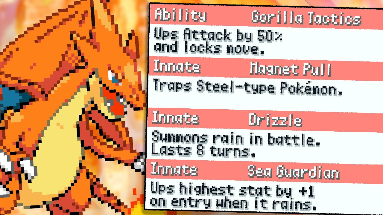 This New Rom Hack Gives Pokemon 4 Abilities!