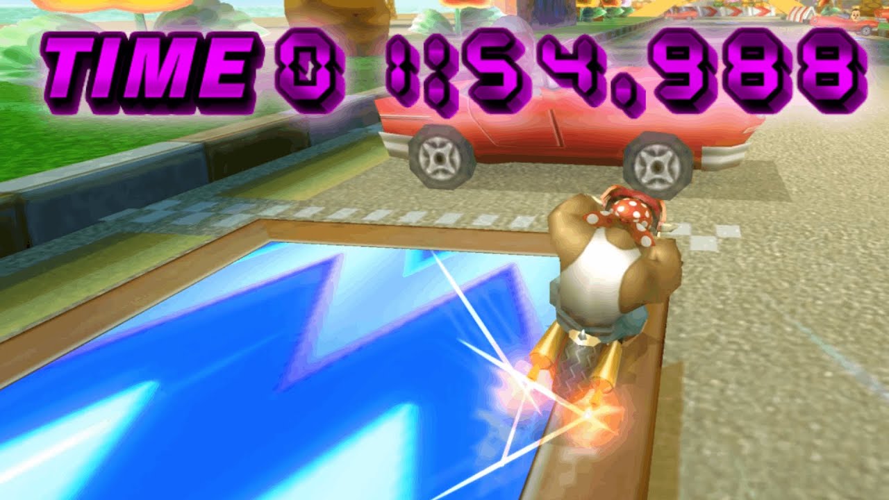 【MKW WR】Coconut Mall (No Glitch) - 1:54.988 - Ambiguous Chicken