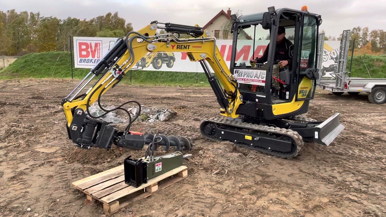 Co sądzicie o tak wyposażonej Yanmar sv22 ??? Czy tak powinna być dostarczana każda koparka ???