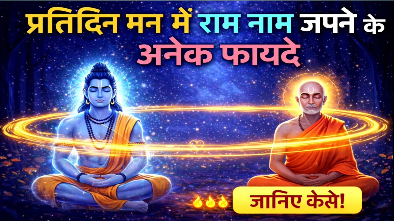 Many Benefits of Chanting the Name of Ram Daily in the Mind | ram naam ki mahima | Hanuman Vachan