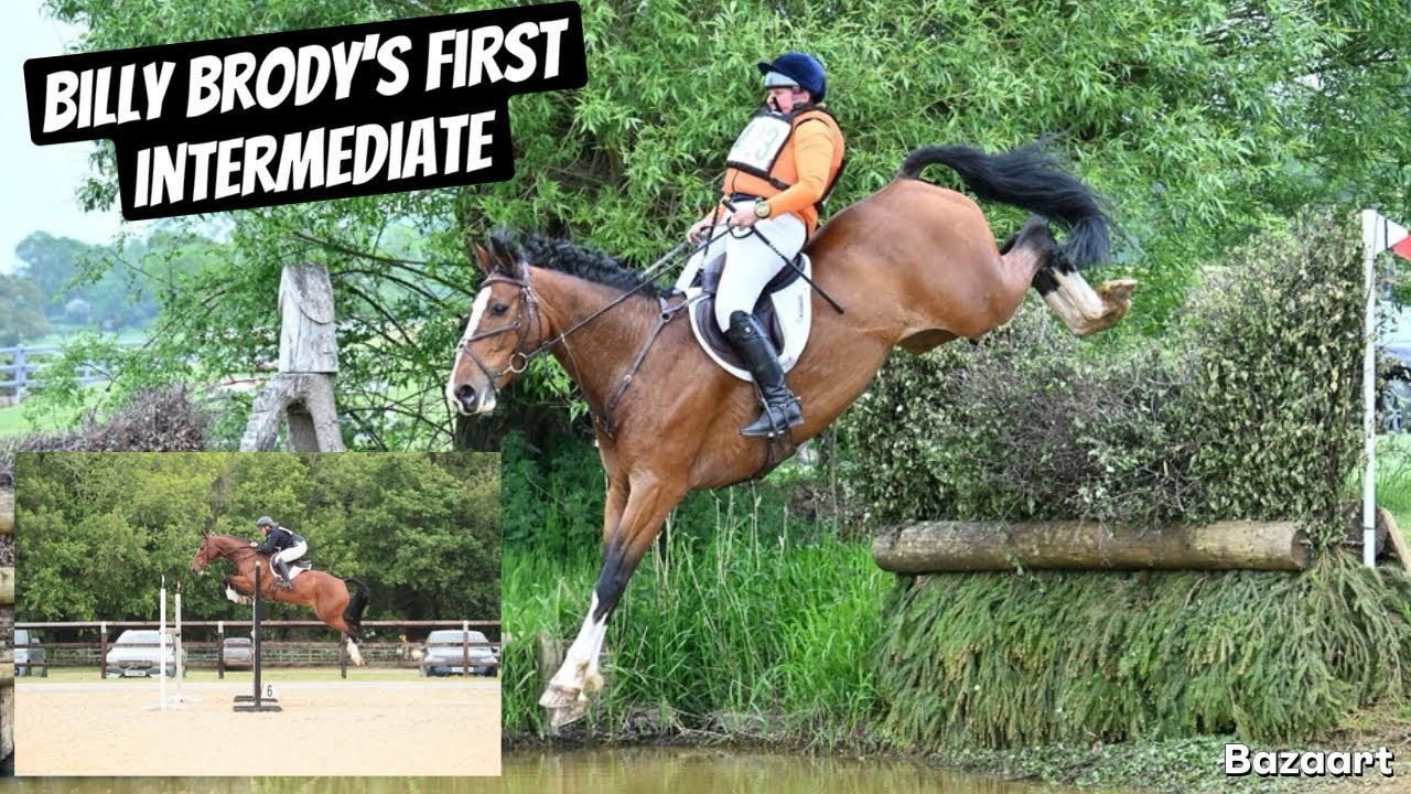 Brodys first intermediate horse trials