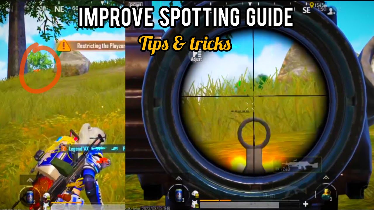 How to spot enemies in BGMI | spot enemy in grass | tips & tricks 🔥