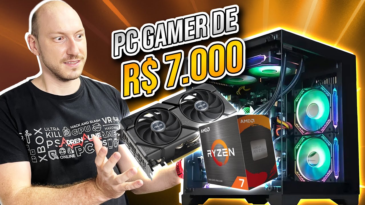 PC Gamer de 7 mil reais - PC Ideal 2025