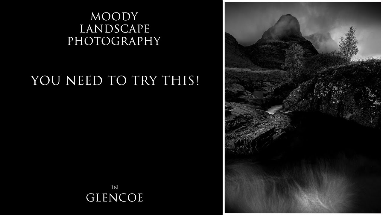Low Key Moody Landscape Photography