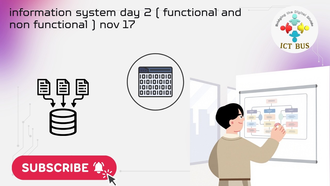 information system day 2 ( functional and non functional ) nov 17