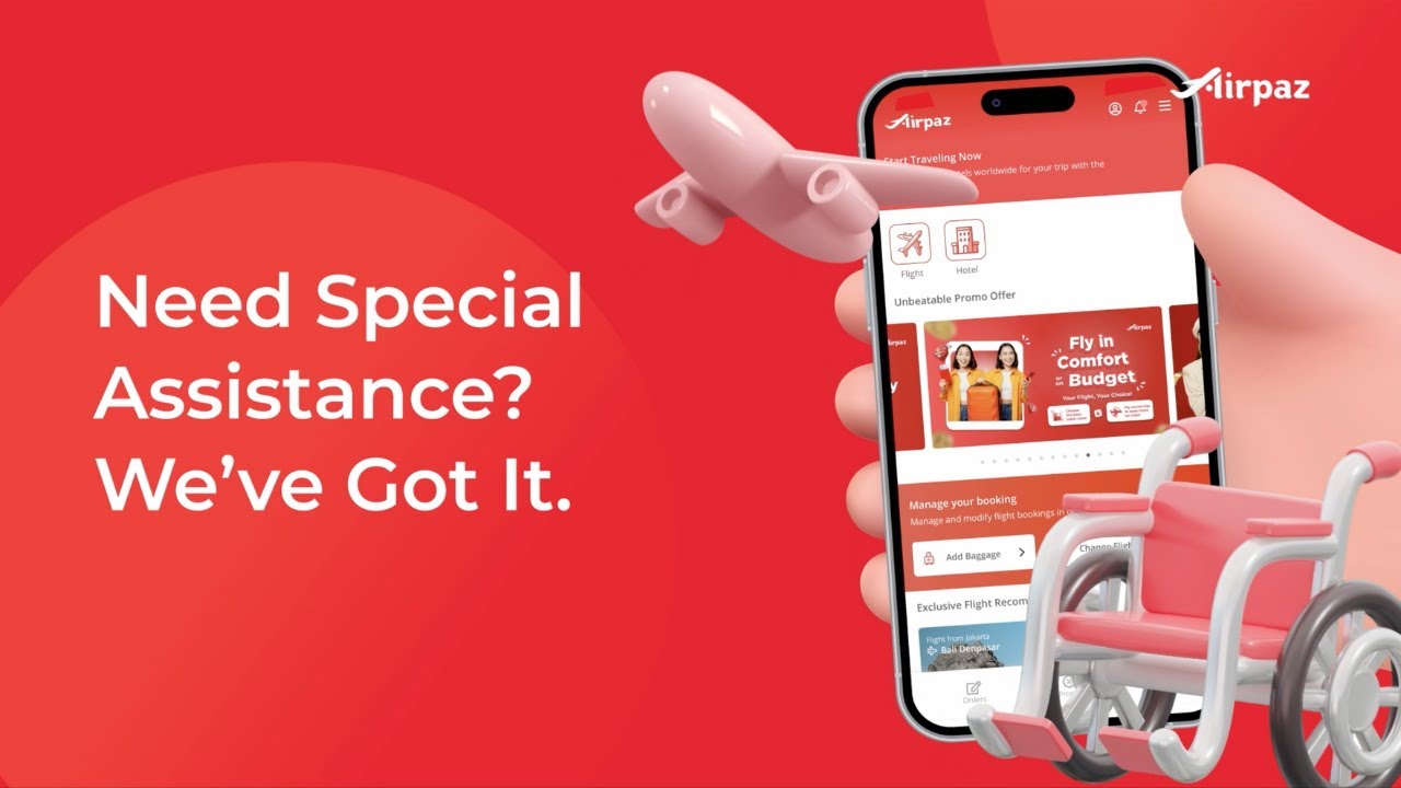 Need Special Assistance on Your Flight? We Got It!