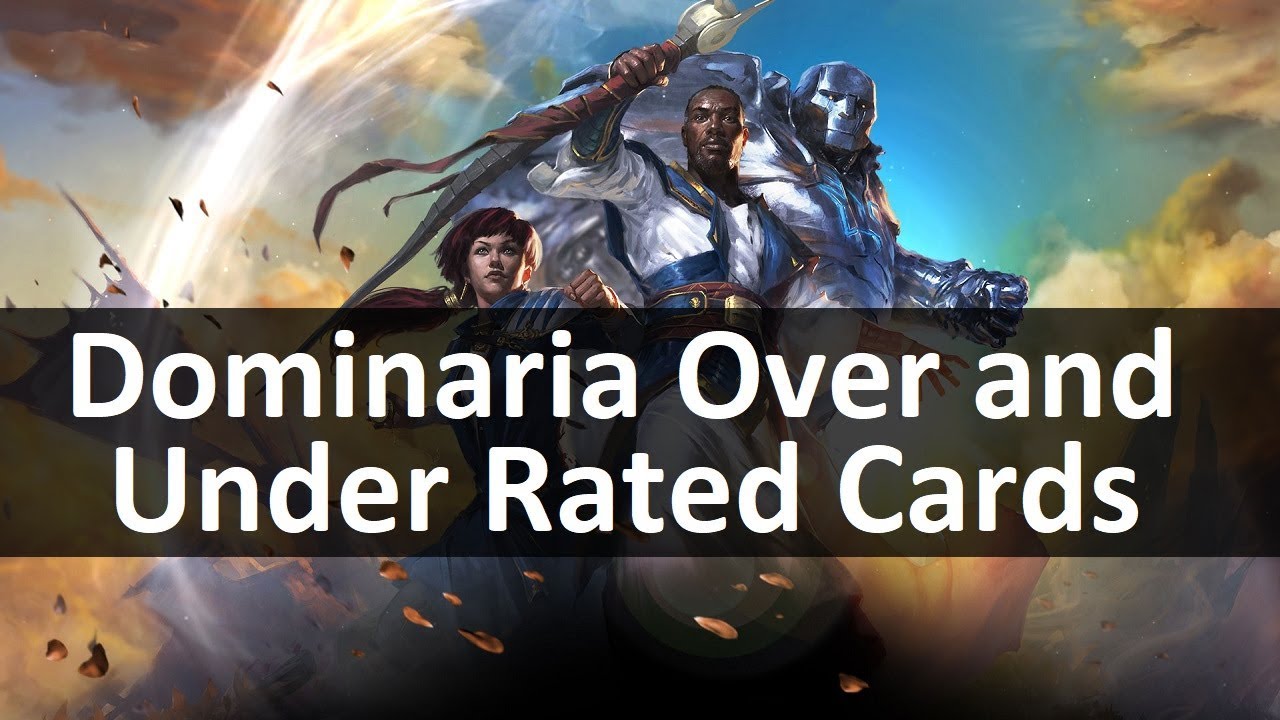 DOMINARIA OVER AND UNDER RATED CARDS FOR DRAFT!!!