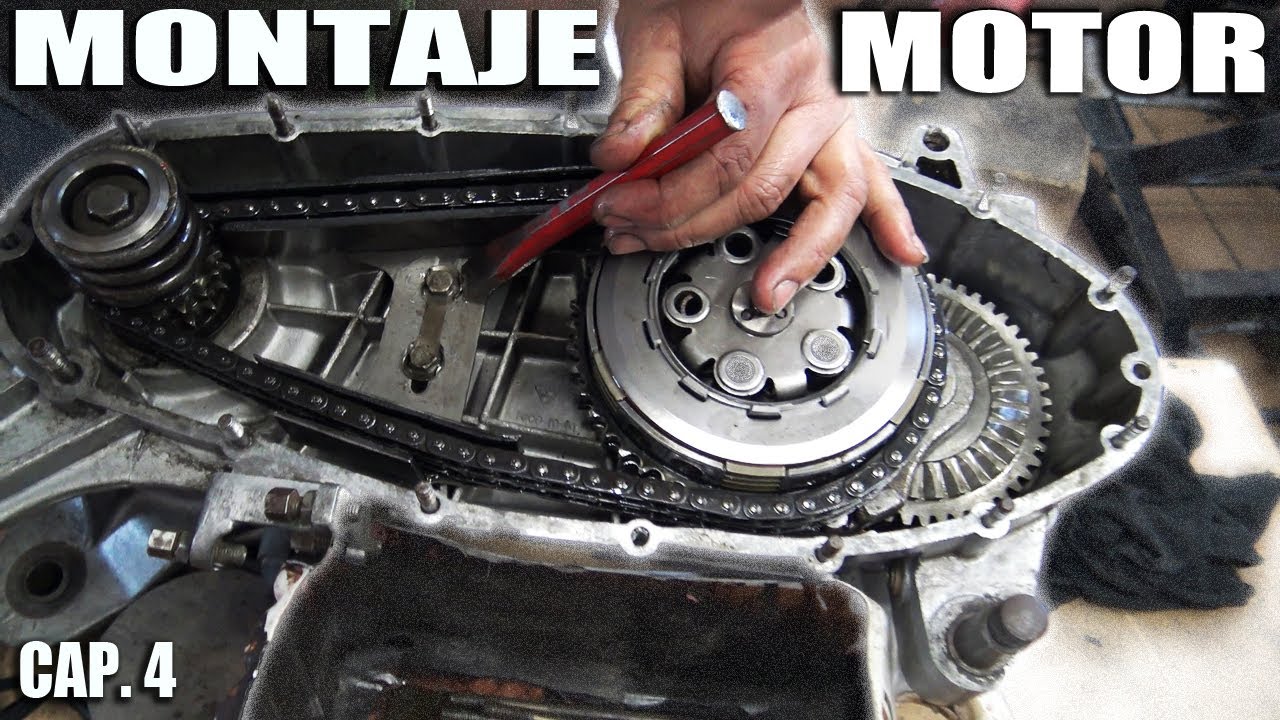 Como MONTAR un MOTOR de LAMBRETTA desde 0. Parte 1 - # 4 . Vlog 66
