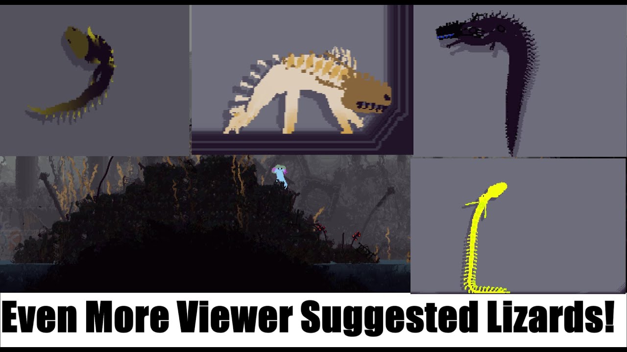Even More Viewer Suggested Lizards! (Rain World)