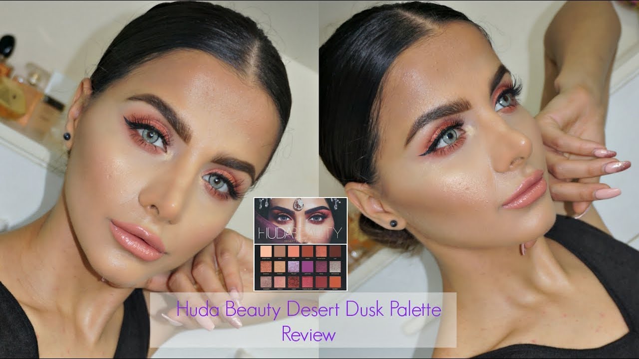 Huda Beauty Desert Dusk Palette || علبة اظلال هدى بيوتي الجديدة