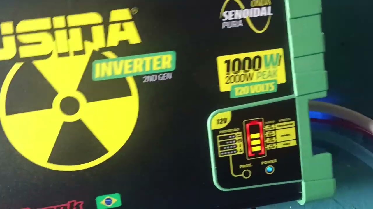Inversor Usina 1000w tocando tudo* na Fazenda do Sapo