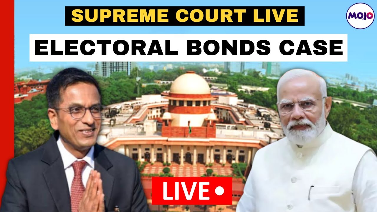 Supreme Court LIVE | Electoral Bonds Case Day 2 | BJP Vs Congress | CJI Chandrachud | 2024 Elections