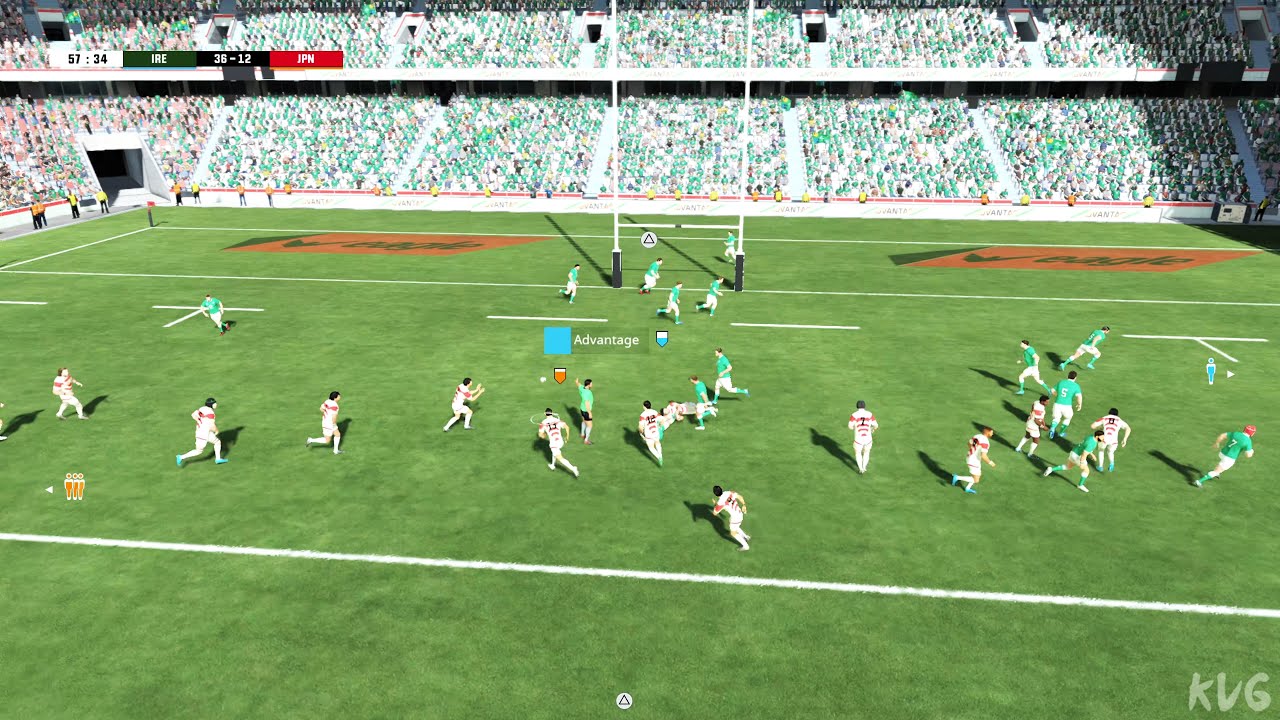 Rugby 22 - Ireland vs Japan - Gameplay (PS5 UHD) [4K60FPS]