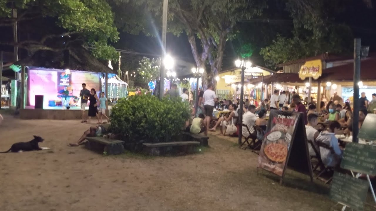 Um Rolê a noite por Barra Grande BA!!