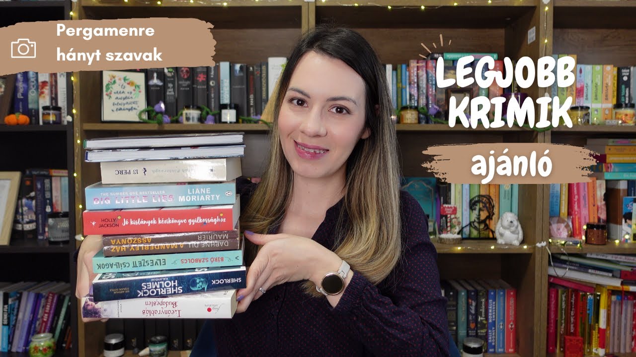 Legjobb krimik, amiket eddig olvastam 🔍 | Pergamenre hányt szavak