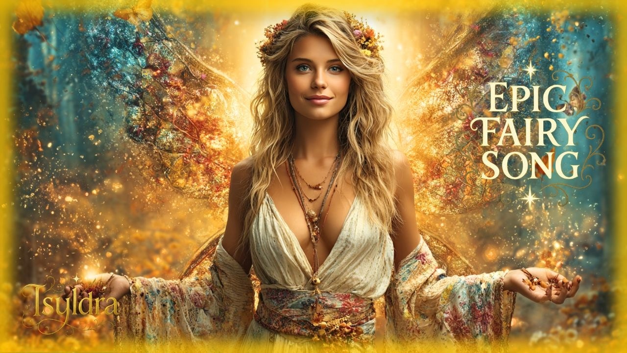 Epic Fairy Song ✨ The Golden Fairy’s Blessing | Radiant Wings, Sunlight & Enchanted Peace