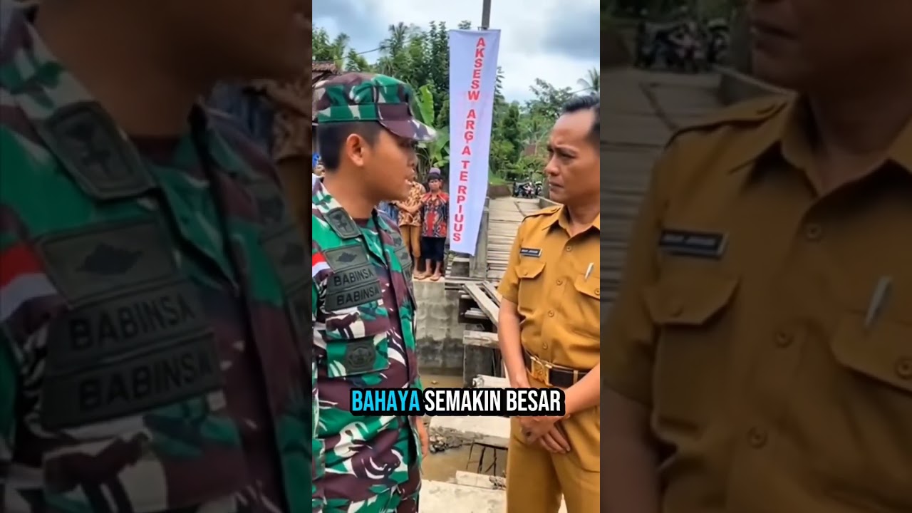 JEMBATAN RUSAK TIDAK KUNJUNG DI PERBAIKI KEMANA KAH DANA DESA SELAMA INIH!!!