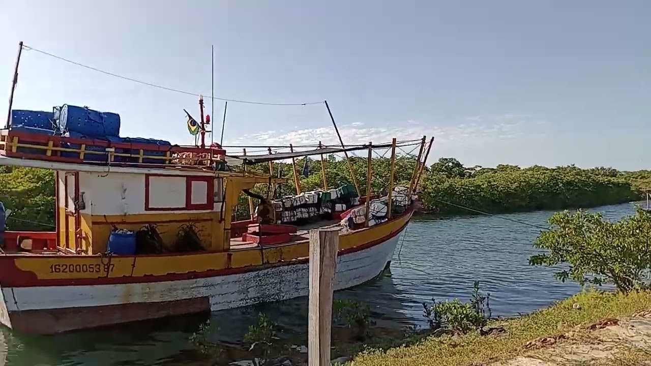Porto de barcos Requenguela Icapuí-CE