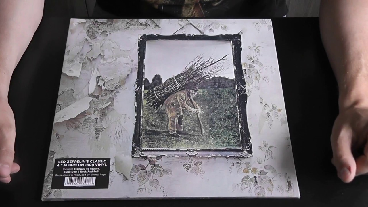 Led Zeppelin IV распаковка и обзор виниловой пластинки