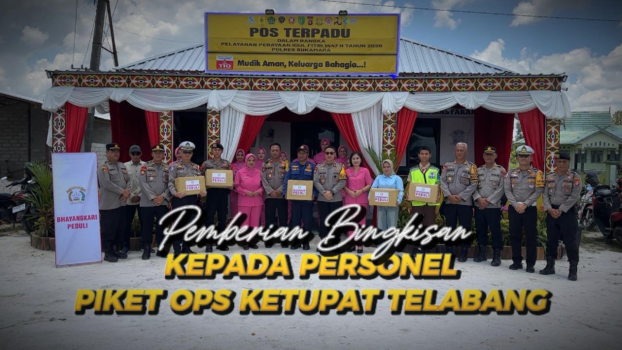 Kapolres Sukamara Pimpin Patroli dan Kunjungi Pos Operasi Ketupat Telabang 2026