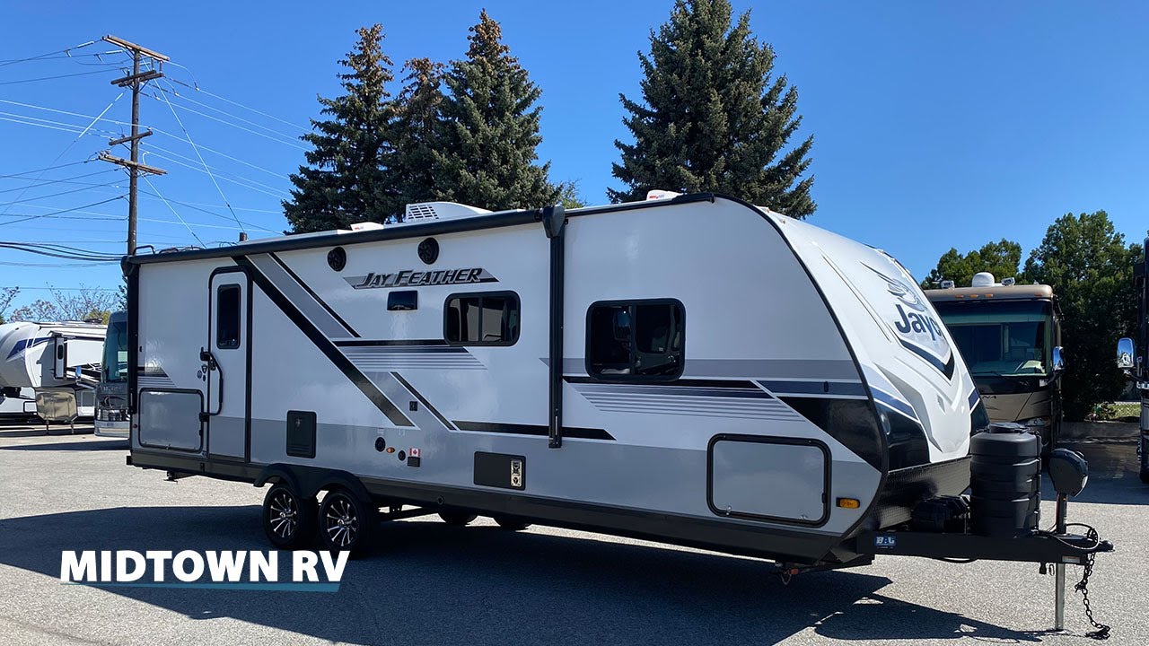 2024 Jayco Jay Feather 25RB | Lightweight Travel Trailer with Rear Bath & Queen Bed