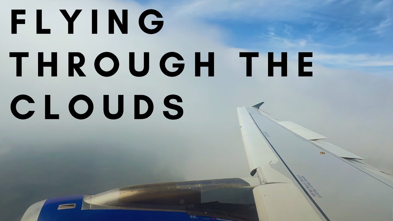 Plane flying through the clouds #planespotting #plane #aviation #aviationdaily