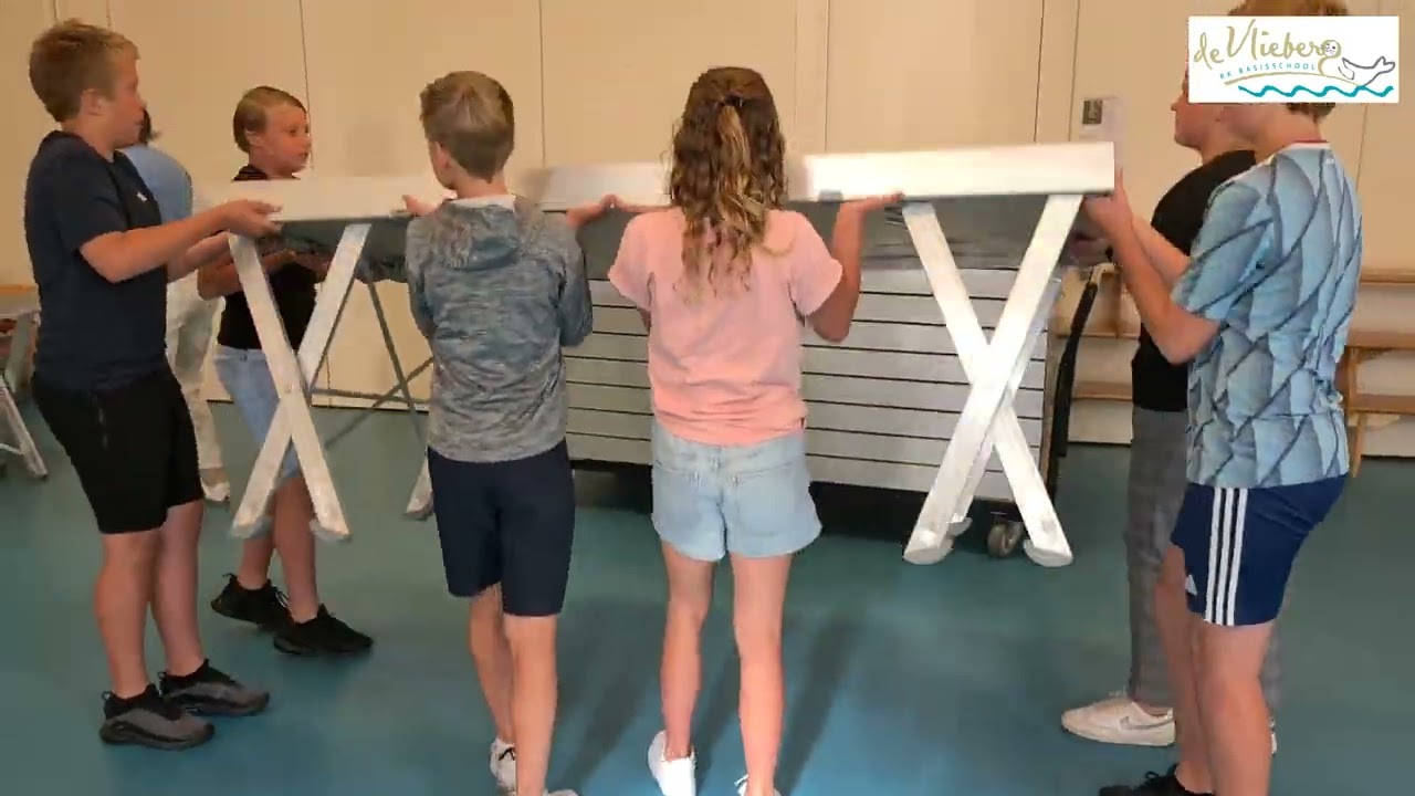 instructievideo opbouw podium Vlieberg