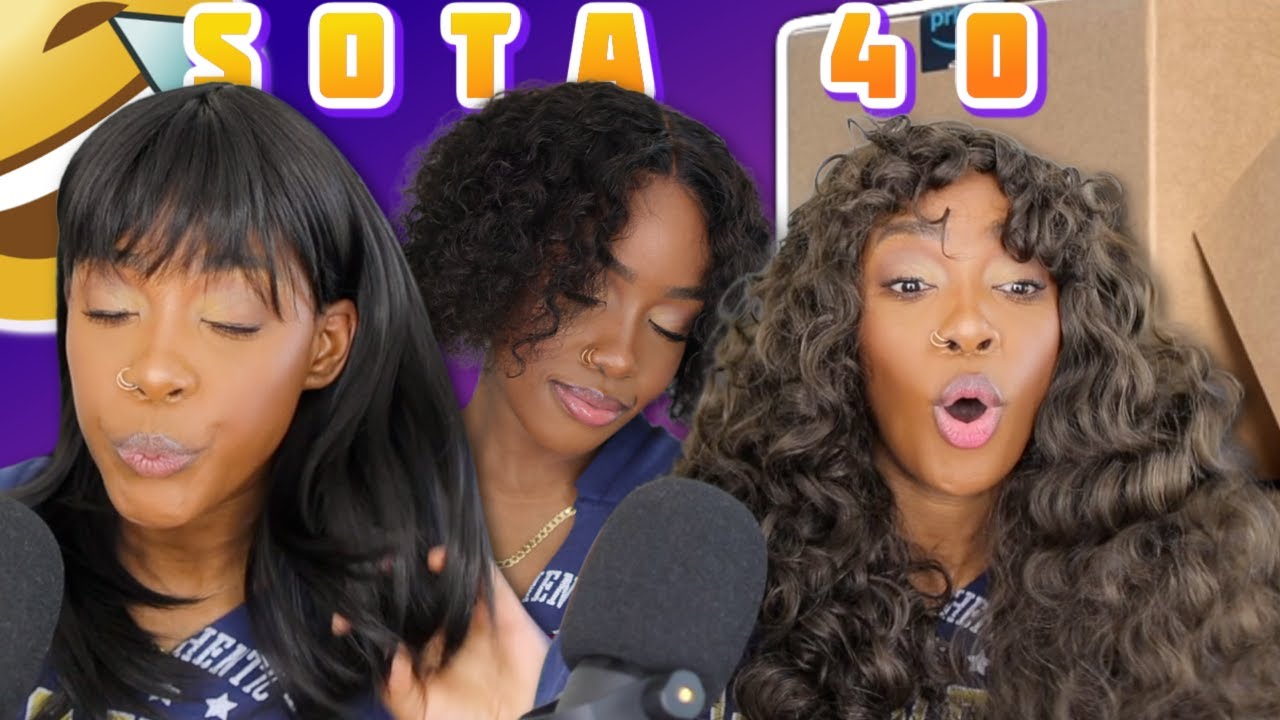 😳 PT. 40!! Slay Or Throw Away | Trying Out SUPER Cheap AMAZON Wigs!!? | MARY K. BELLA