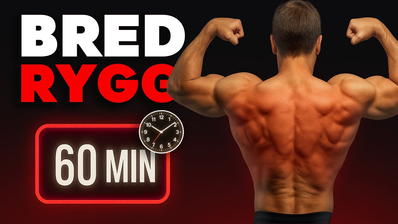 MASSIV Rygg På 60 Min – Så Gör Du!
