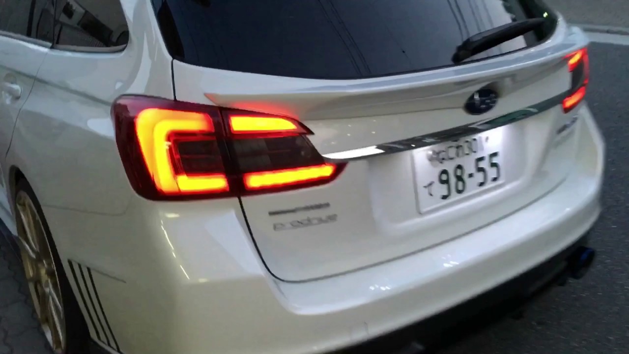 K2GEAR レヴォーグ用LEDテール（プロトタイプ２）