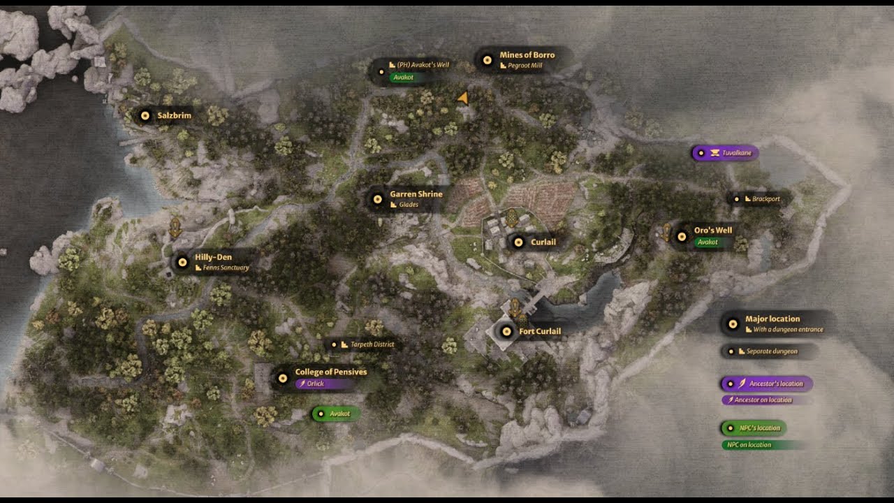 Soulframe Preludes: All Dungeon Locations (No Commentary)