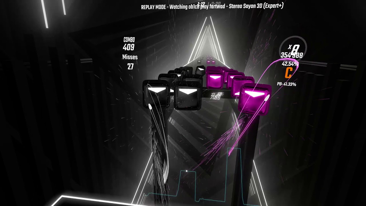 SUPER SAYAYYYANANNN | beat saber | Stereo Sayan | 41.33% | smile