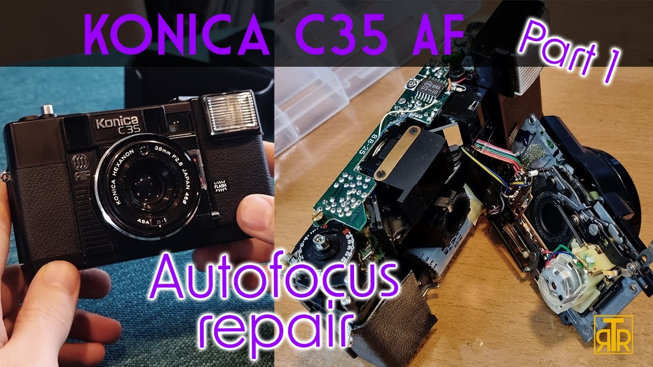 This Konica C35 AF has lost its main party trick: the autofocus (Part 1)