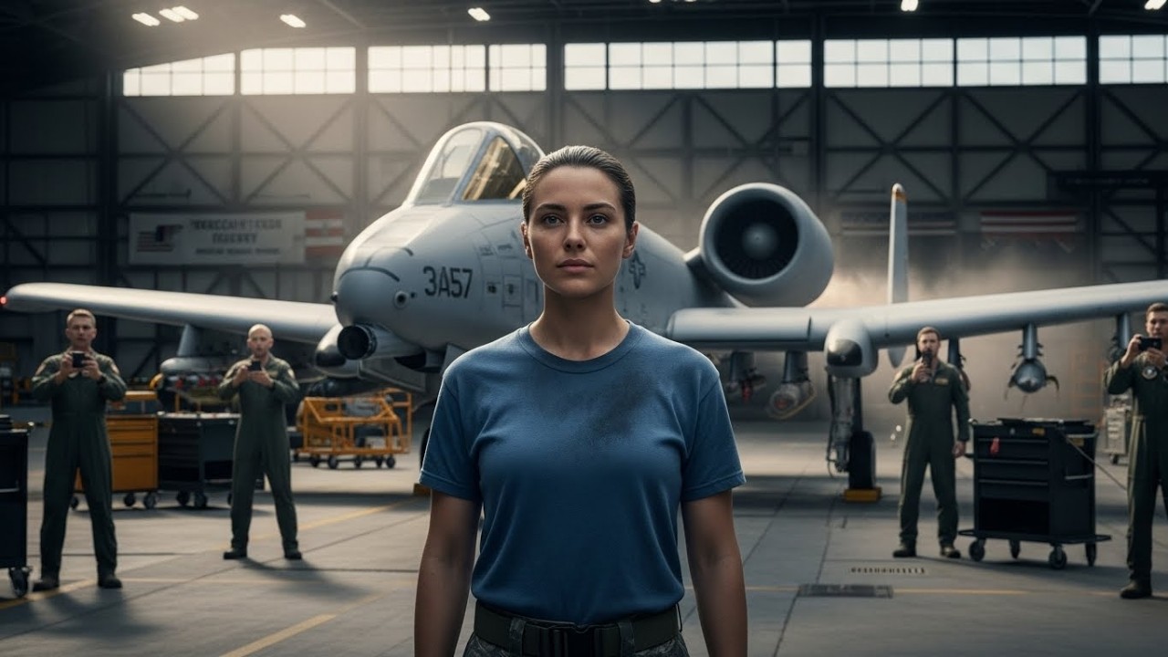 Captain Mocked the Janitor — Until She Started the A-10 and Exposed Everything