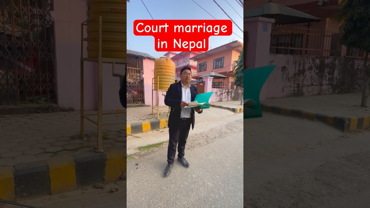 Court marriage in Nepal | Court marriage processing mini vlog video 2024 #courtmarriage #nelsonllb