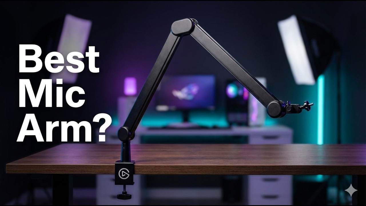 Обзор микрофонной стойки Elgato Wave Mic Arm Pro | Серьезное улучшение для стримеров
