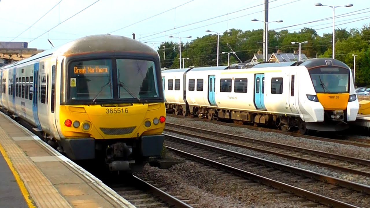 Trains at Huntingdon, ECML - 17/07/19