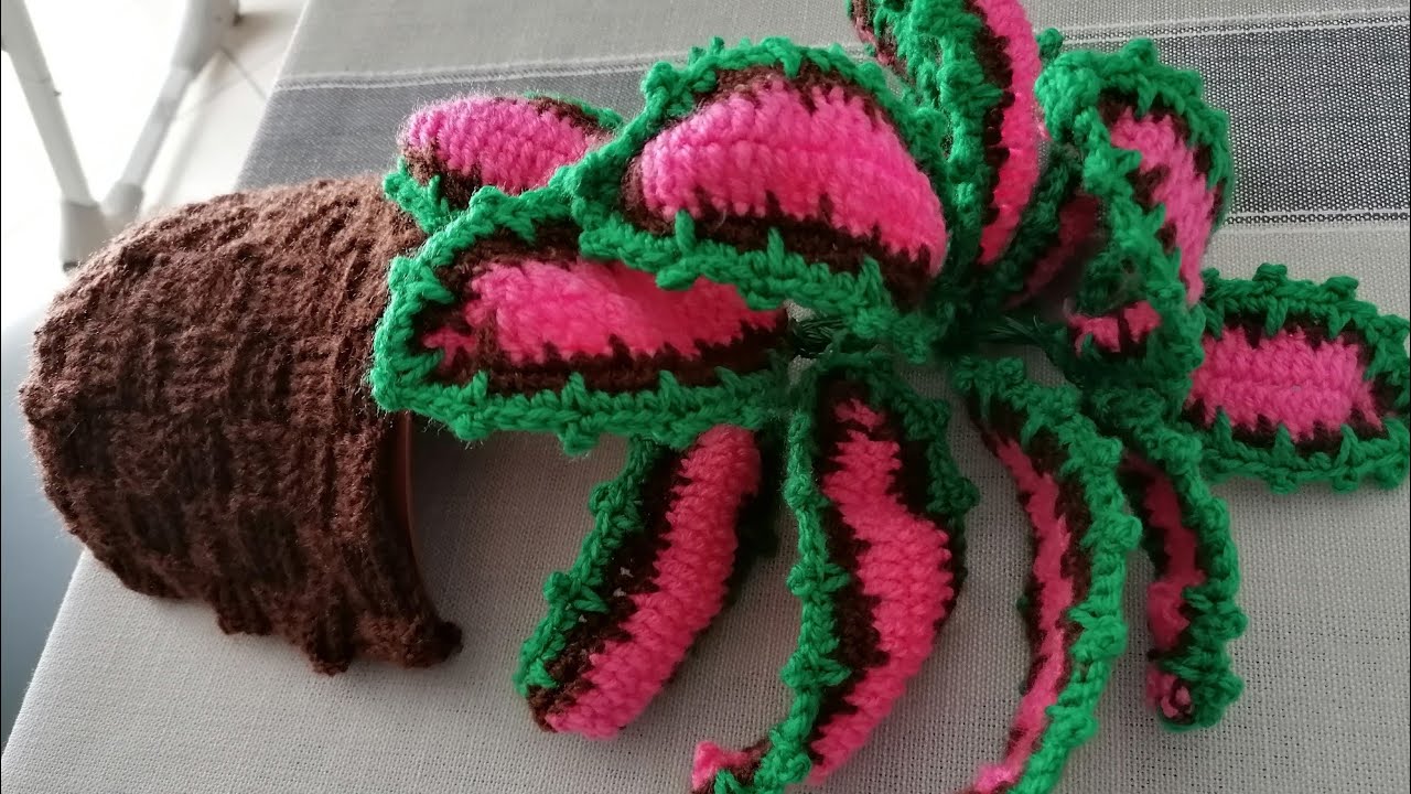 #tutorial Foglie Blumei Coleus all'uncinetto/ crochet step by step