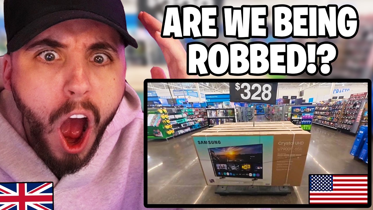 Британец отреагировал на свой визит в супермаркет Walmart в Америке &mdash; это безумие!