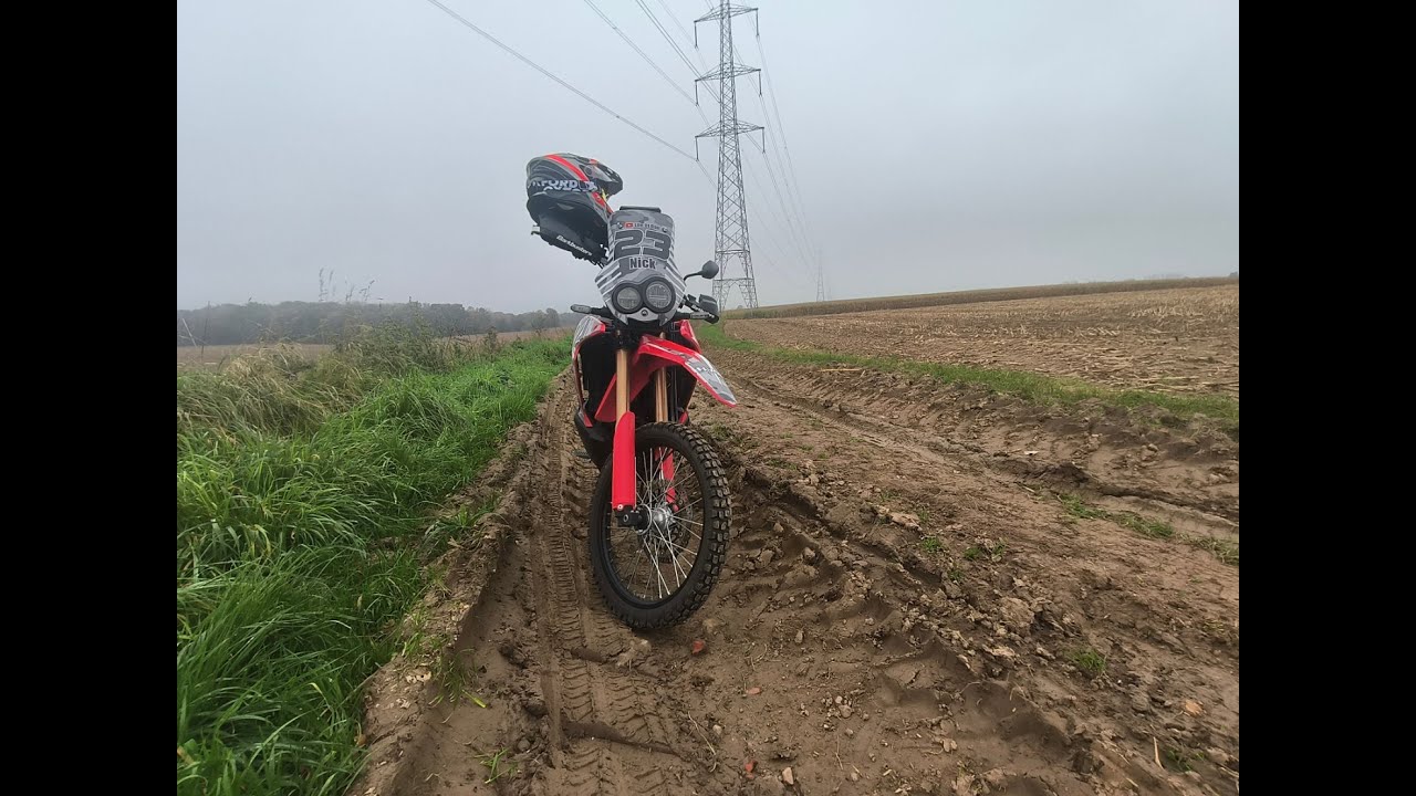 November adventure -  Honda CRF 300 Rally - Trans European Trail Belgium