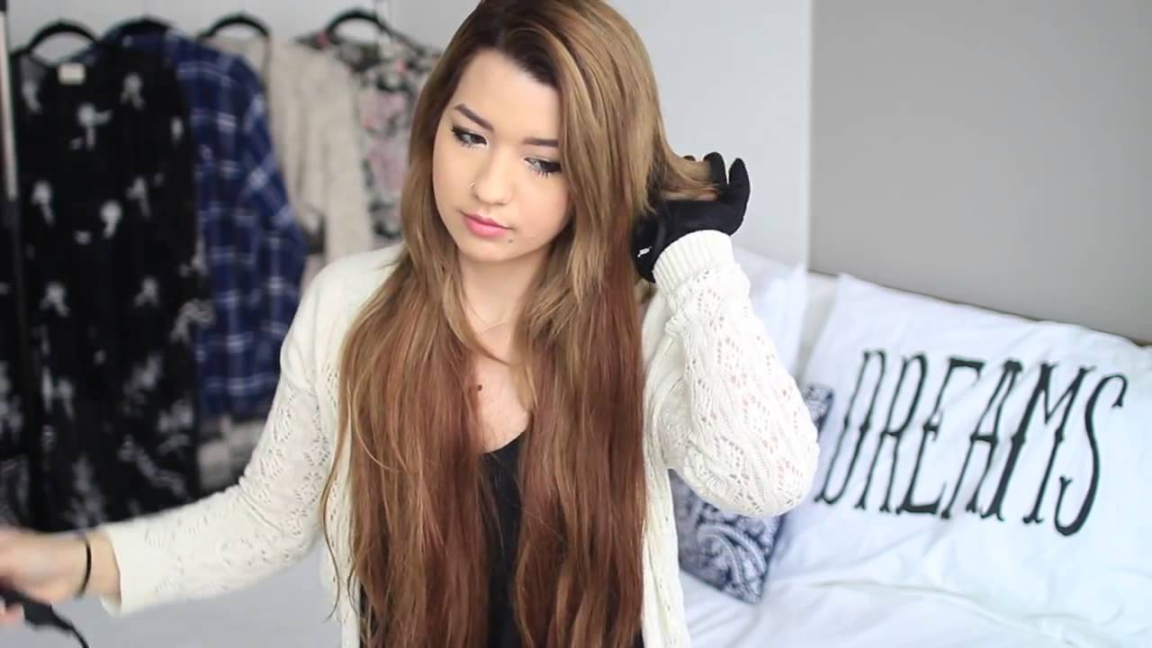 Natural Tumblr Curls // Hair Tutorial